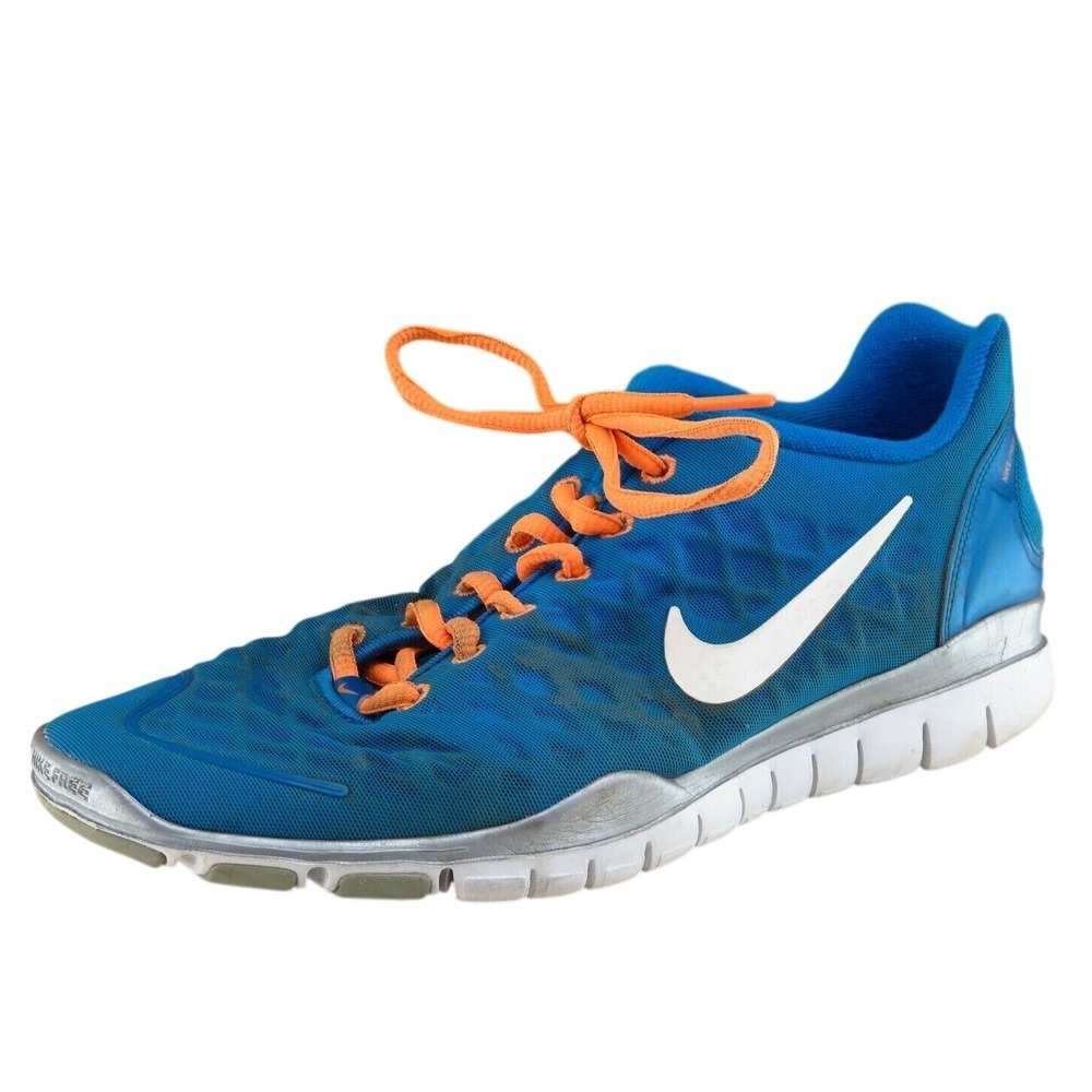 Nike Free TR‎ Fit Women Size 8 M Shoes Blue Running Mesh 429785401